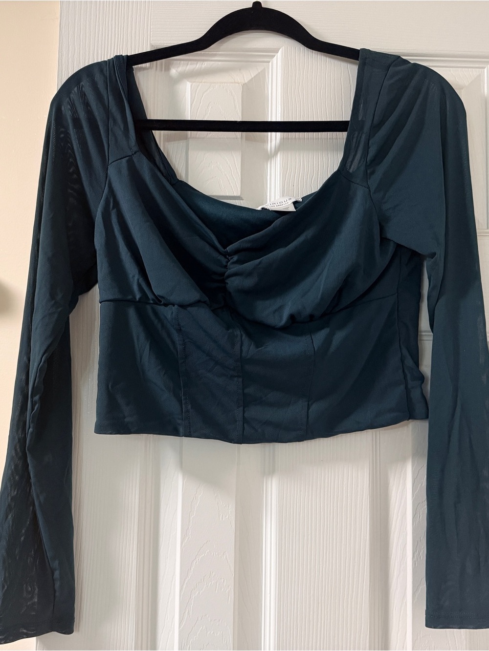 Long Sleeve Crop Top